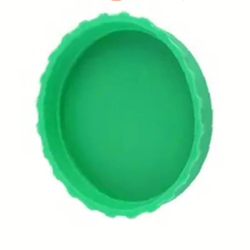 New! Silicone Soda Can Lids 2 Pack No Spill Soda Beverage Can Lid Coke Beer NIB!